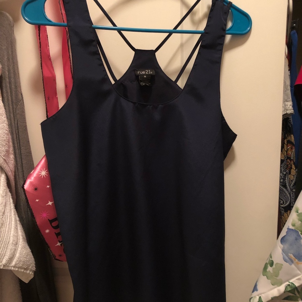 Navy blue tank!